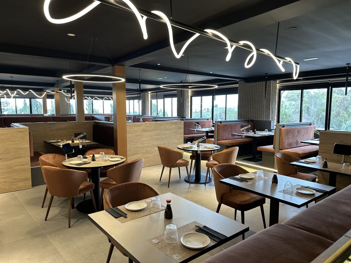 Interior restaurante Marbella